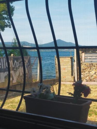 Independent Villa With Private Beach On The Lake 브라치아노 외부 사진